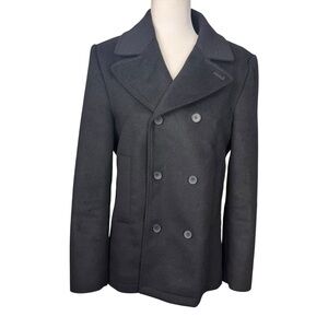 Everlane Women's Wool Cashmere Blend Coat Black Size Large /XL Fit